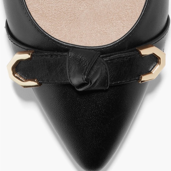 Black leather sling backs - Picture 3 of 10